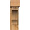 Ekena Millwork Balboa Block Rough Sawn Bracket w/ Offset Brace, Western Red Cedar, 6"W x 20"D x 20"H BKT0604X20X20BOA05RWR - alternate 3